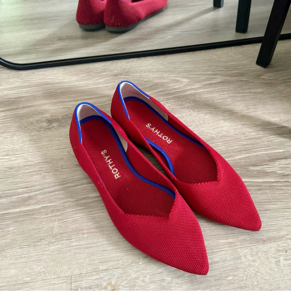 Rothy’s Point - Chili Red